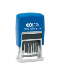 COLOP Mini-Folio S 126 számbélyegző