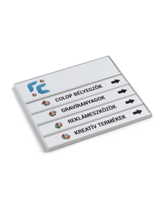 Alusign információs tábla