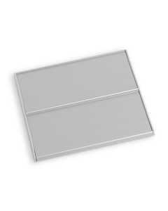 alusignFIX infótábla SÍNES 93 mm x 2 sor