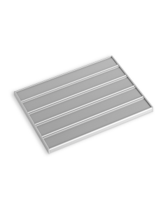 alusignFIX infótábla SÍNES 31mm x 5 sor