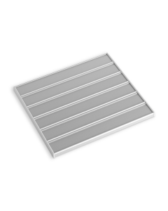 alusignFIX infótábla SÍNES 31mm x 6 sor