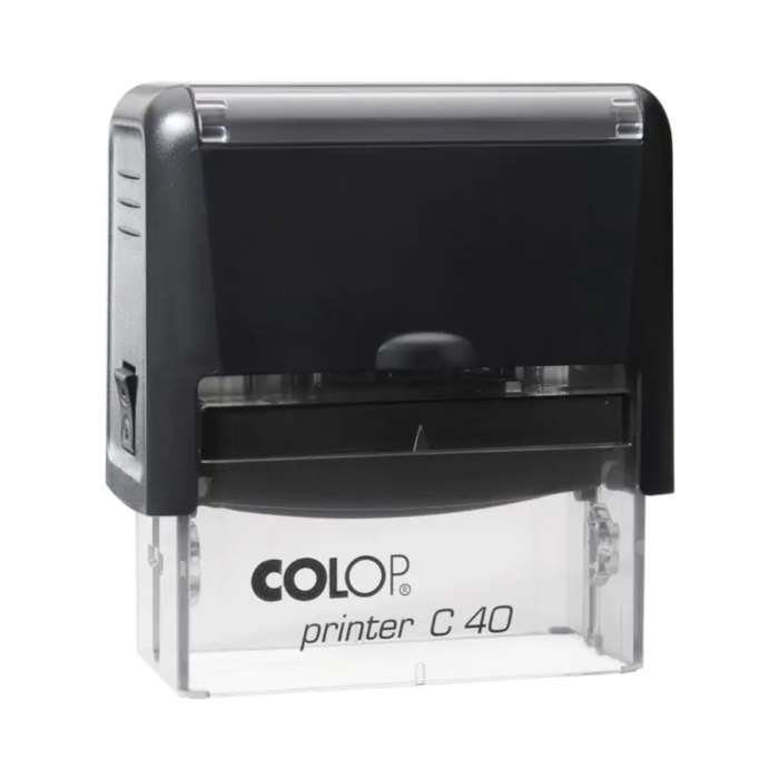 Colop Printer C40 fekete bélyegző 6 sor szöveghez